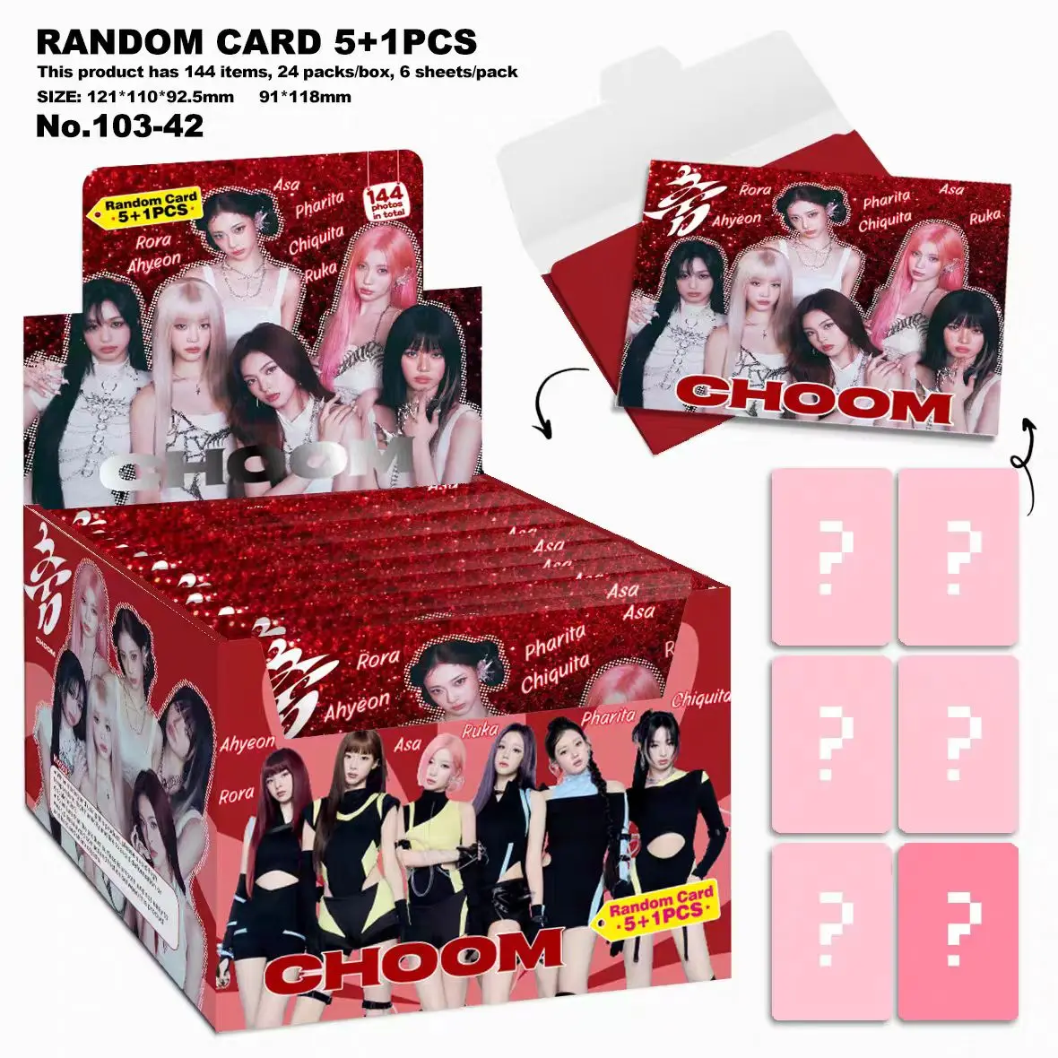 BTS Collectible Card BTS AESP NJZ EN STR BL COR Bagged Photo Card