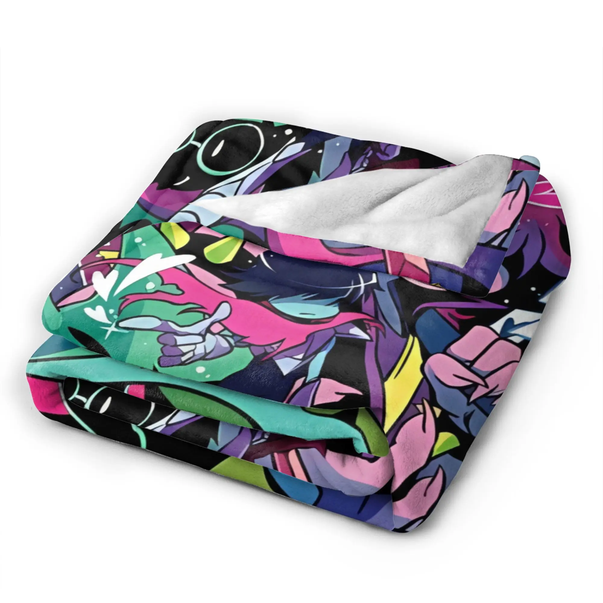 Deltarune Game Blanket Quality Warm  Throw Blanket Winter Boy Girl Outdoor Funny Bedspread