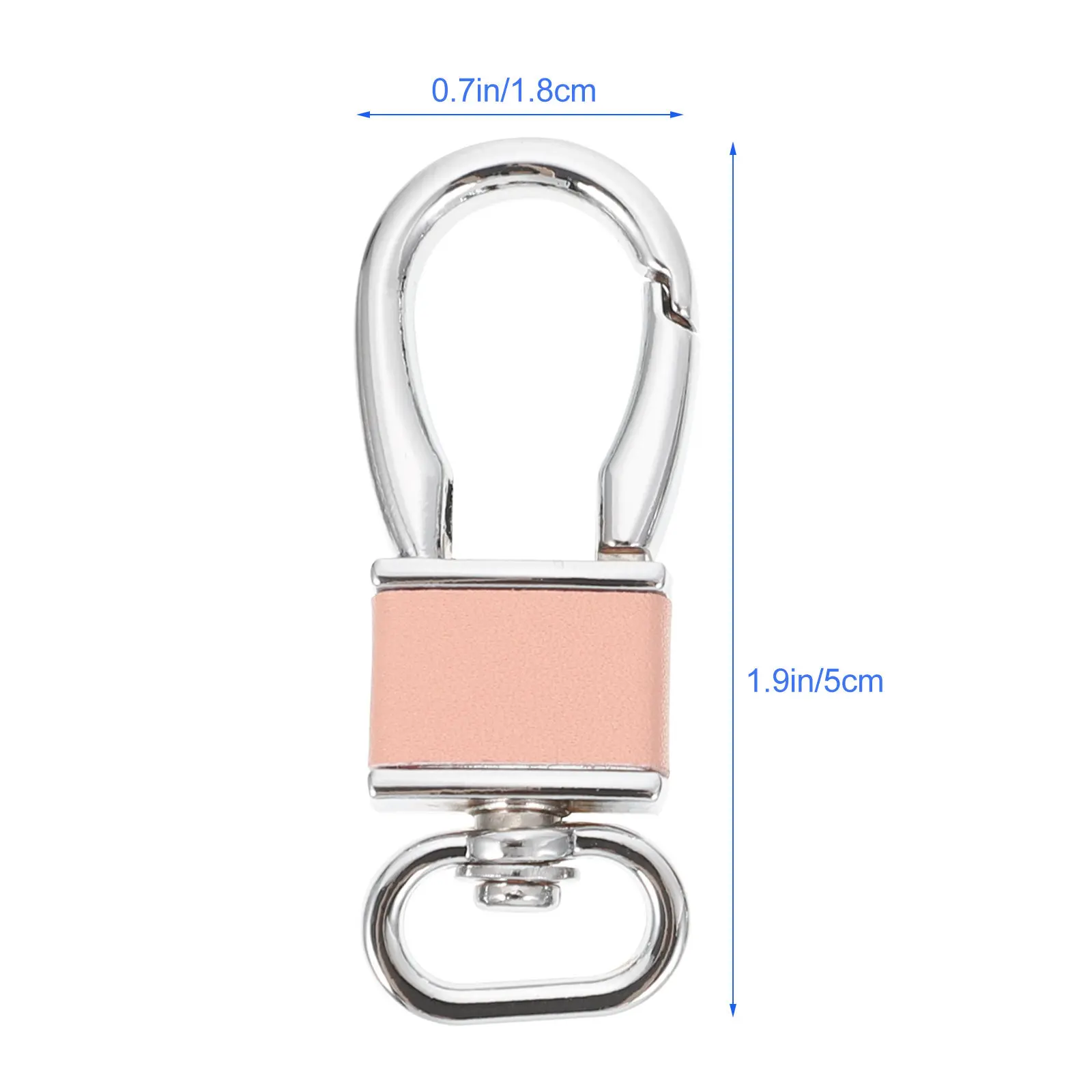 4Pcs Keychain Carabiner Metal Clips Heavy Duty Hook Organizer for Car Keys Keys Outdoor Activities Carabiner Keychain
