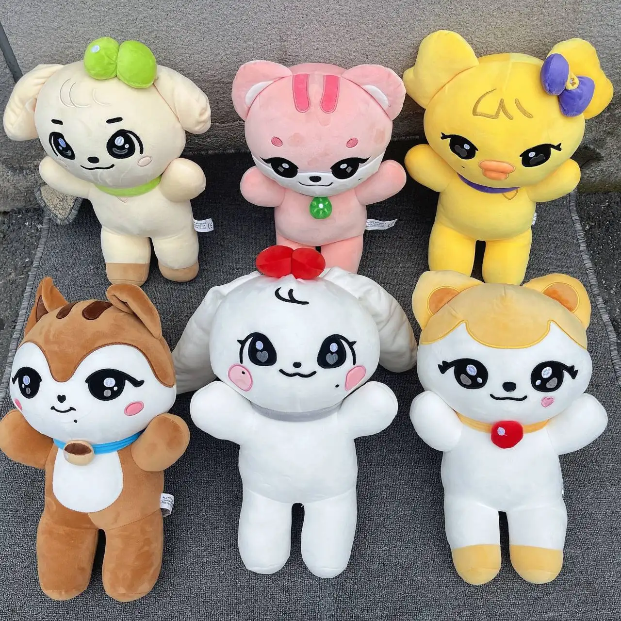 Kpop IVE Cherry Fashion Kawaii Cartoon Jang Won Young Doll Cute Stuffed Toys Pillows Home Decoration Children Toy Fans Gifts 아이브