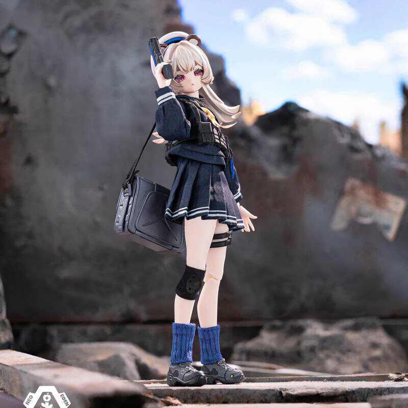 Neo Eden Toys Black Iron Rest Series 1/12 BJD Blind Box Caixa Caja Dolls Mystery Box Gift Desktop Ornament Cartoon Model