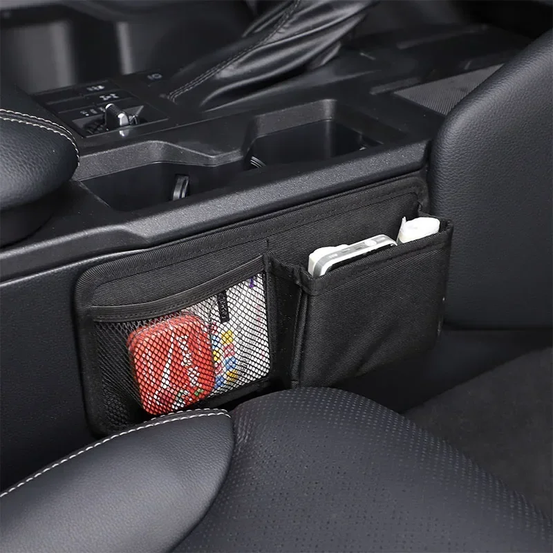 For Toyota Cruiser Prado 2024+ Car Center Console Seat Side Storage Box Organizer Bag Interior Accessories Automotive 2PCS