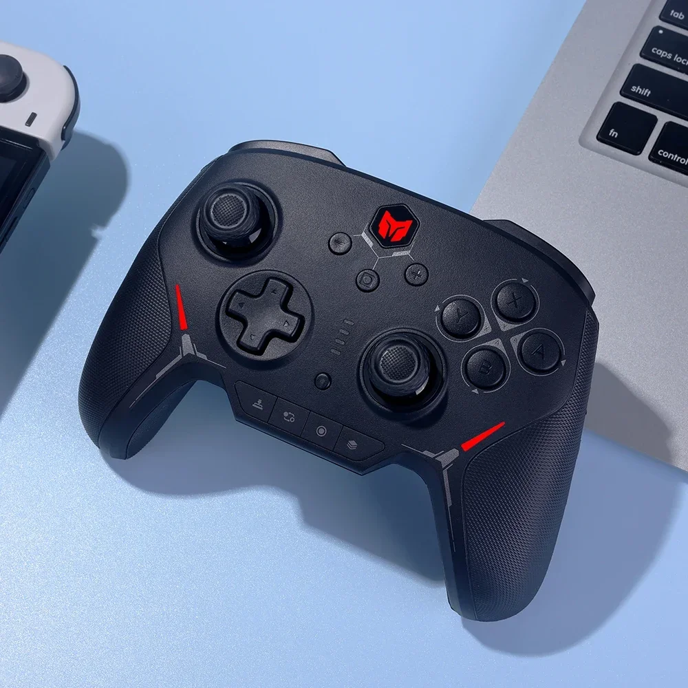 Novo controlador sem fio blitz mecahanic elite para nintend switch/pc conexão de modelo duplo gamepad joystick com carregamento rgb sta