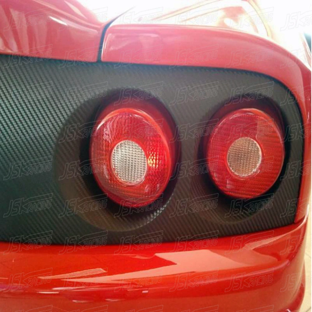 Dry Carbon Fiber Rear Light Lids For Ferrari 360 2004(JSKFR3604002)