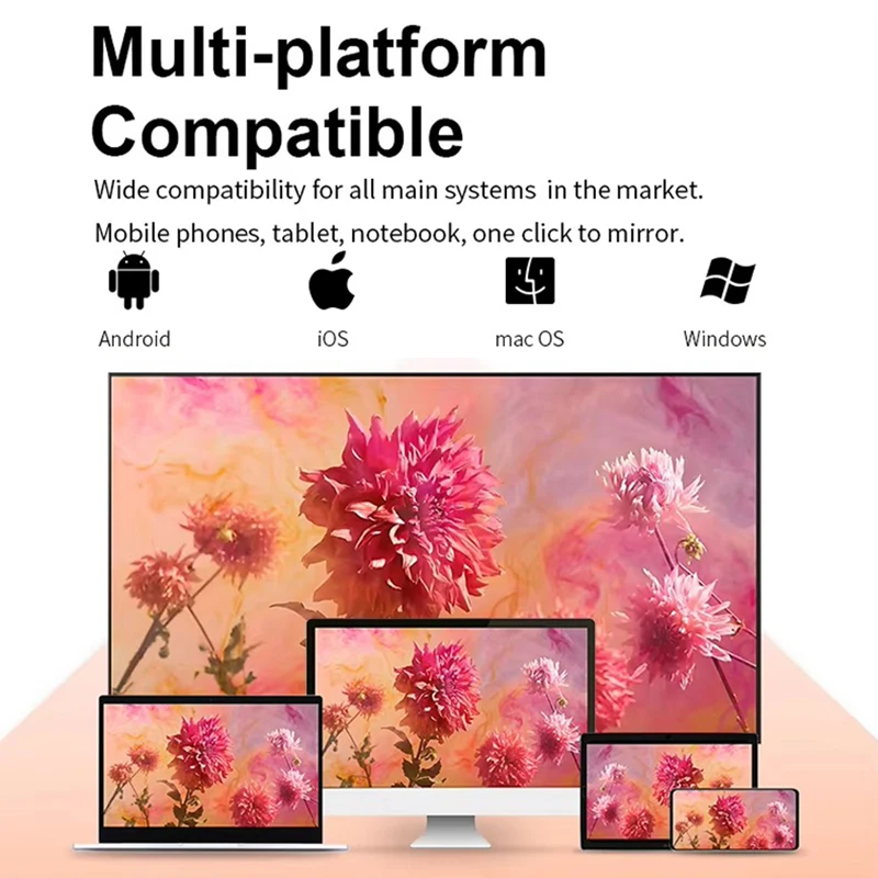 4K 60 Гц Windows HDMI-совместимый зеркальный ТВ-ключ 5G беспроводной Wi-Fi адаптер дисплея для android IOS Mac Window Miracast Airplay