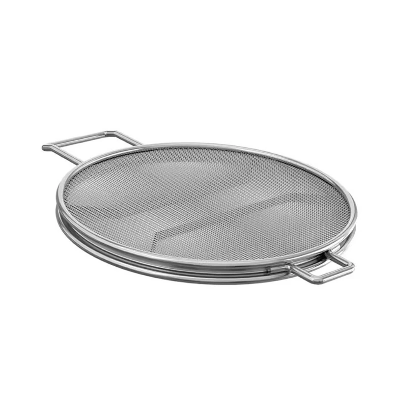 Oil Splatter Screen Frying Pan Mesh Guard Kitchen Cooking Tools Multi-purpose Suitable for IG651 IG601 Barbecue Machine