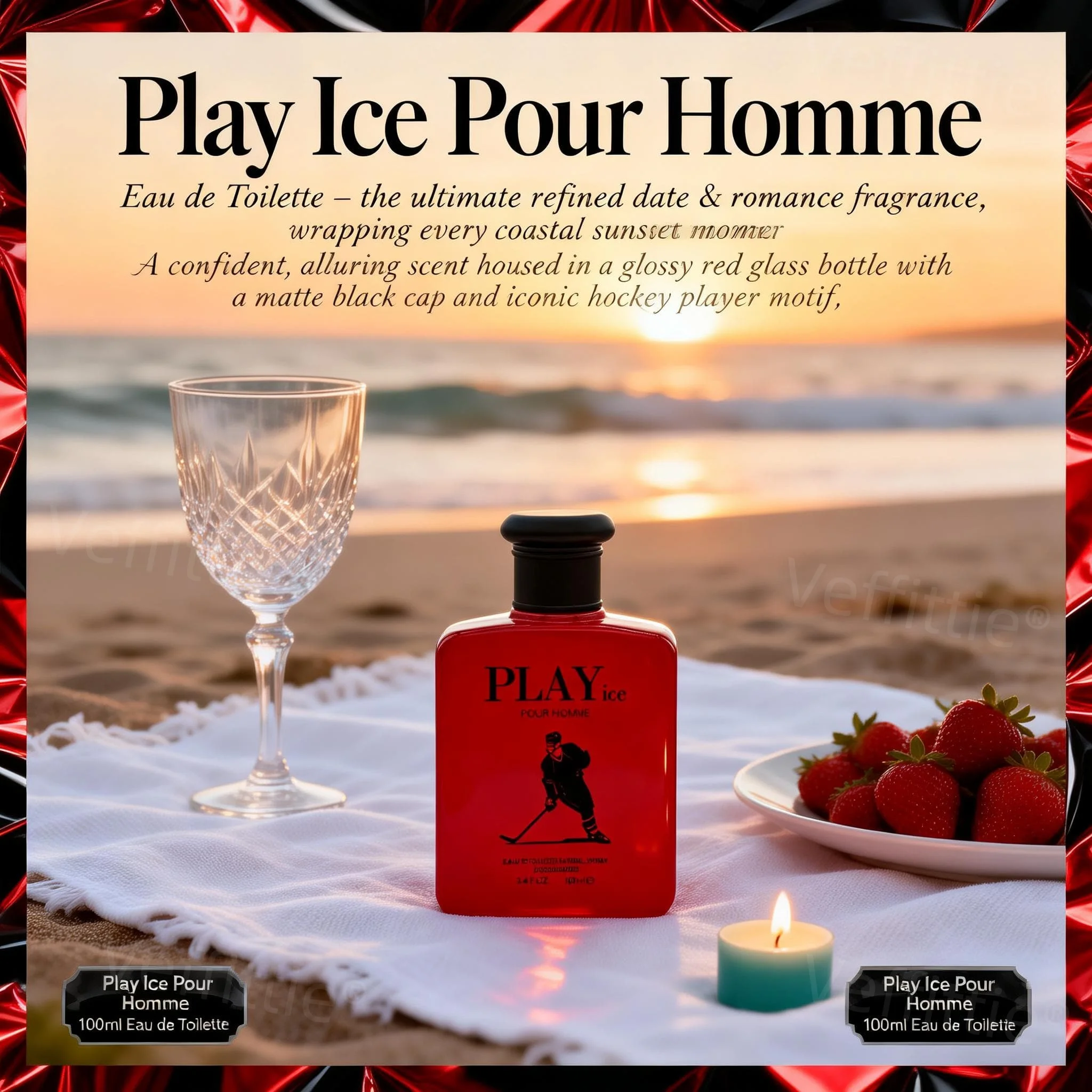 

Romantic Grapefruit Coffee EDT 100ml, Long Lasting Sweet Fruity Woody Scent, Romantic Accent for Evening Moments, Alluring Pick