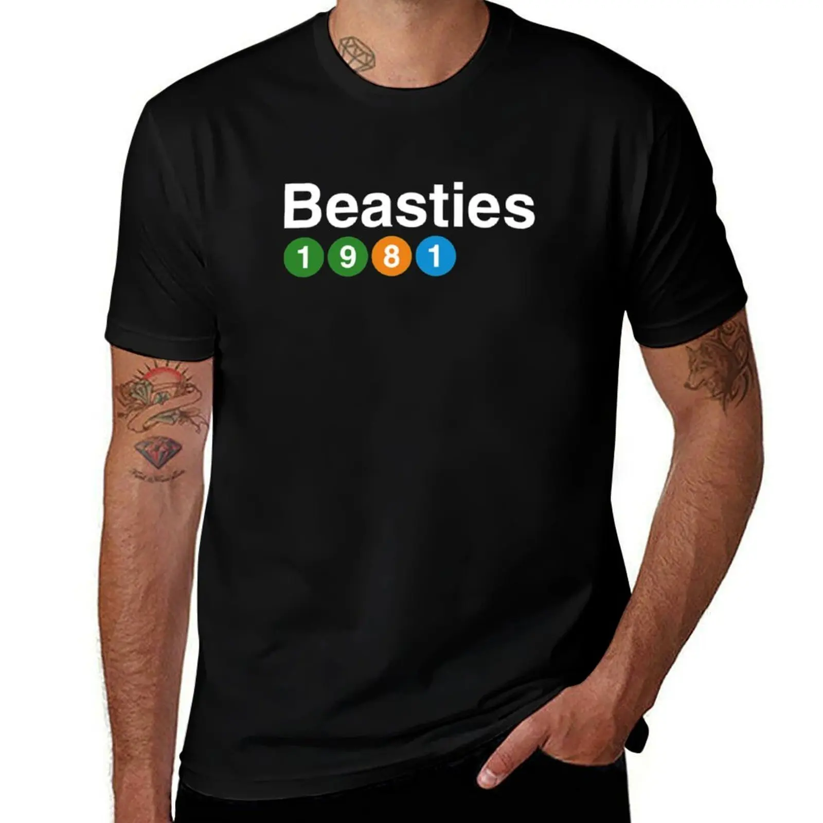 

Beastie Boys Est. 1981 T-Shirt man t shirt topping oversize t-shirts man vintage t shirt men