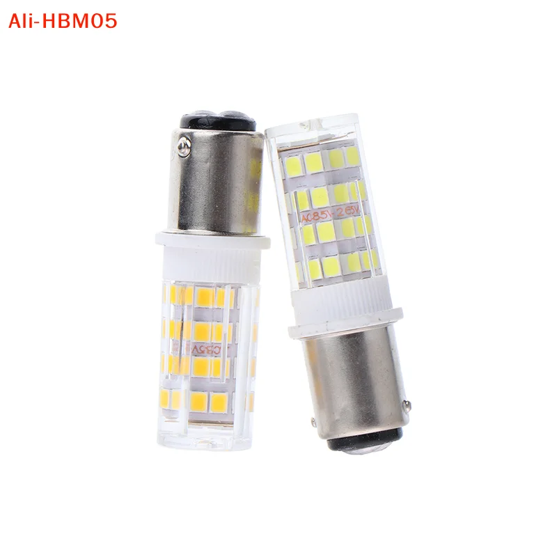(HB05)BA15D Energy Saving Corn Bulbs Crystal Lamp 5W Led Lights Lights For Sewing Machine 220V High Brightness 310-340LM