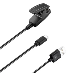 Garmin için USB tip C şarj aleti kablosu Garmin move eğilim Smartwatch zambak şarj kablosu öncüsü 35 35J 230 235 630 645 müzik 735XT