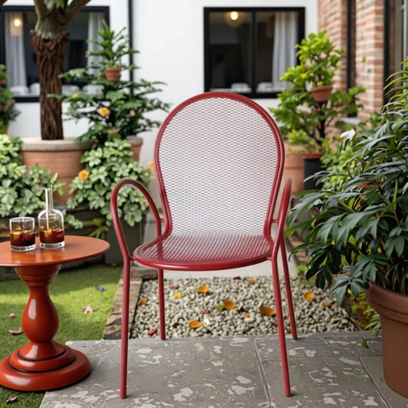 restaurante-al-aire-libre-durable-de-los-muebles-de-comedor-de-la-silla-de-la-malla-del-metal