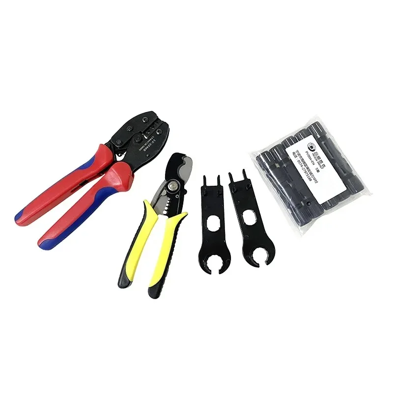 Cable Installation Pv Precision Tool Kit C4k-e Solar Wiring Hand Toolkits With Cutting Crimping For 4/6mm2