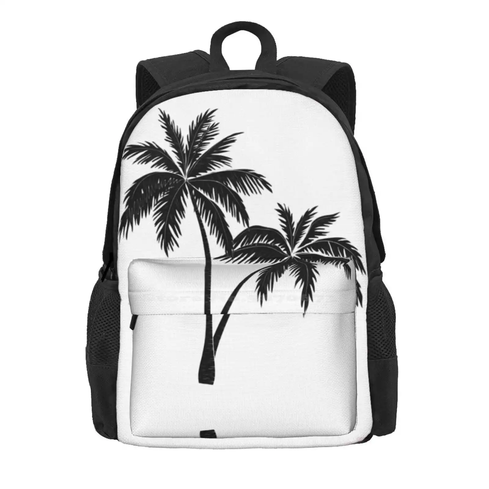 Palm Tree Hot Sale Schoolbag Backpack Fashion Bags Quotes Minimal Black And White Cases Trend Cup Laptop Skins Wallet Tank