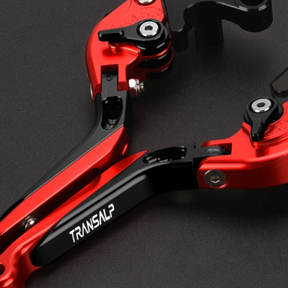 ホンダ-transalp-xl750-xl-750-transalp-750-2023-2024-2025-2026-オートバイアクセサリー調整可能な折りたたみブレーキクラッチレバー
