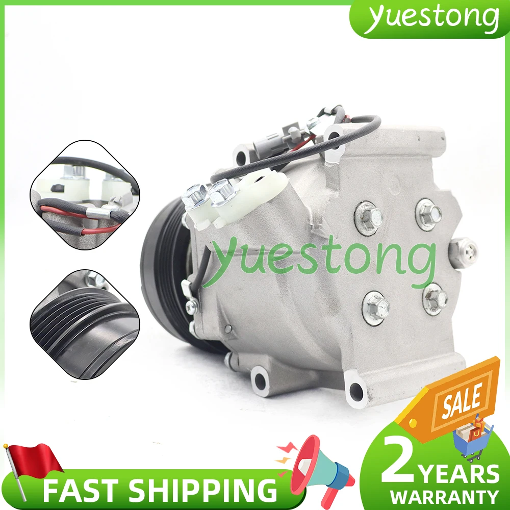 AC Compressor w/ Clutch For BAIC Senova X35 ATC-086-P39A ATC086P39A ATC-086-P20 ATC086P20 5 Grooves