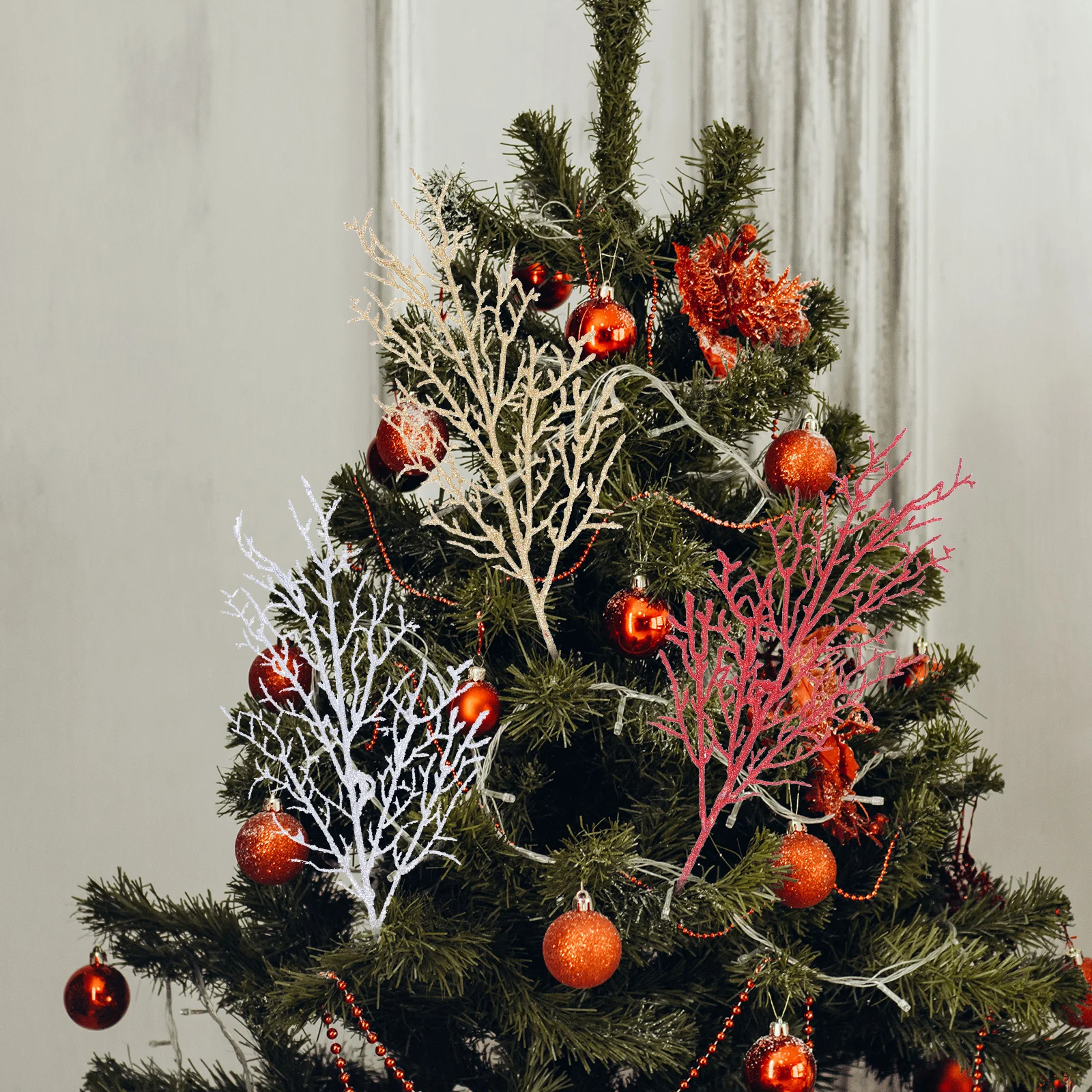 

Artificial Plant Decors Lifelike Plants Home Xmas Dead Branch Arrangement Long Lasting Easy Care Beautiful Realistic