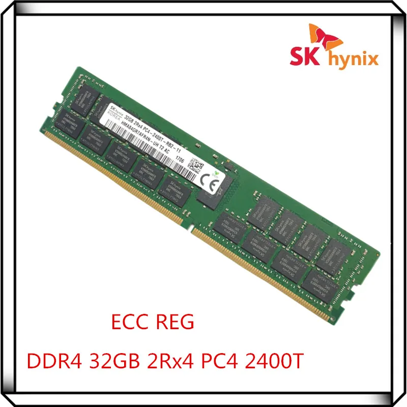 

Hynix DDR4 32GB 2400T 2RX4 PC4 2400MHz ECC REG RDIMM RAM 32G Server memory