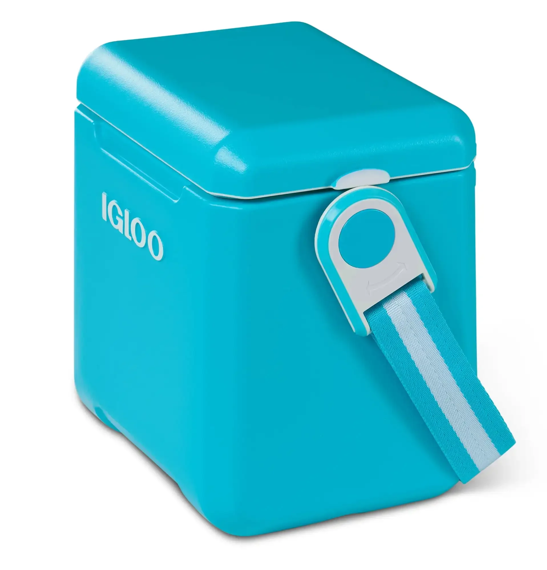 11 Quart Tag Along Too Hard Side Cooler, Turquoise Blue Igloo 11 Quart Tag Along Too Hard Side Cooler, Turquoise Blue