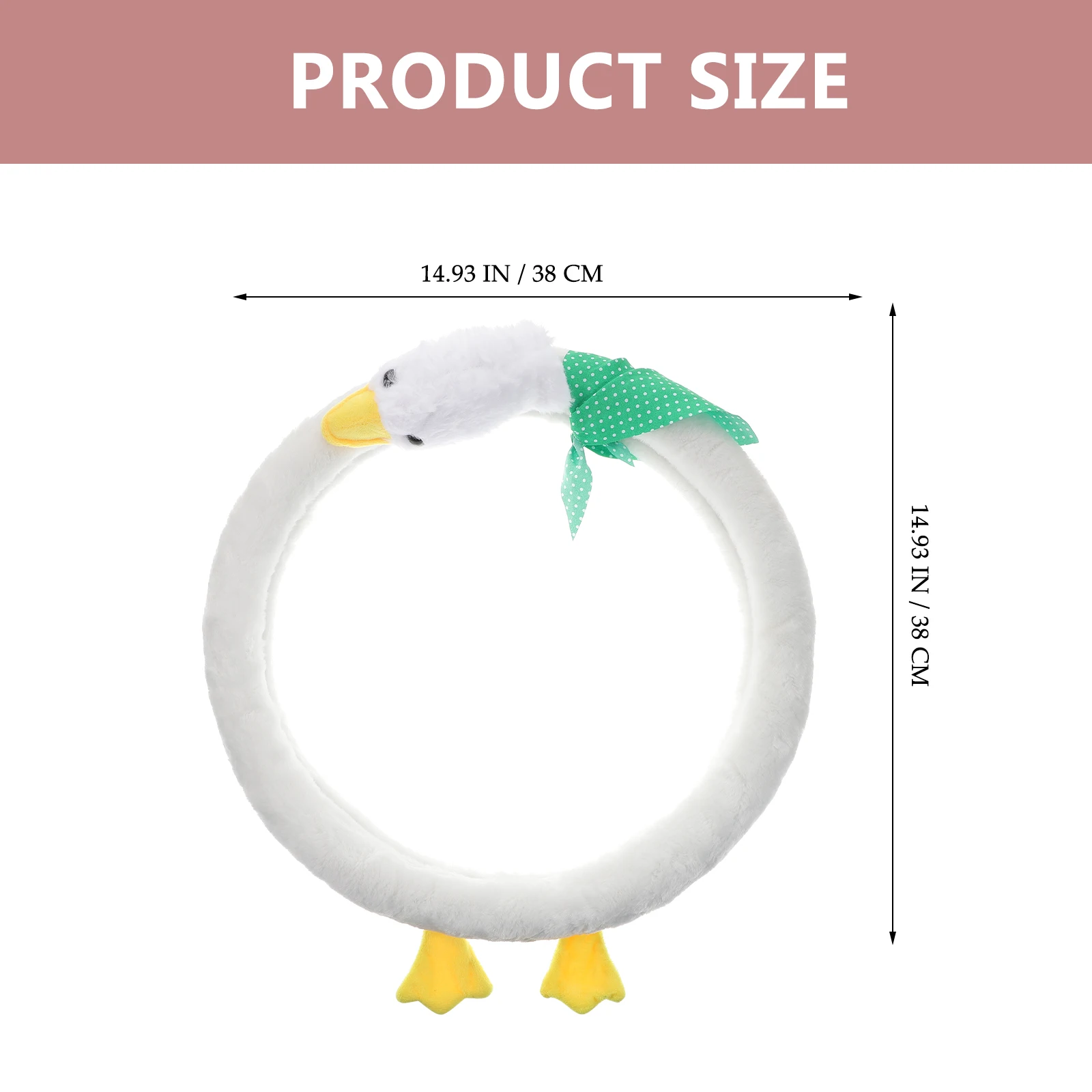 

Universal Car Steering Wheel Cover Winter Auto Wheel Protector Warm Cover For Women ry Decorative Comfortable Easy Install