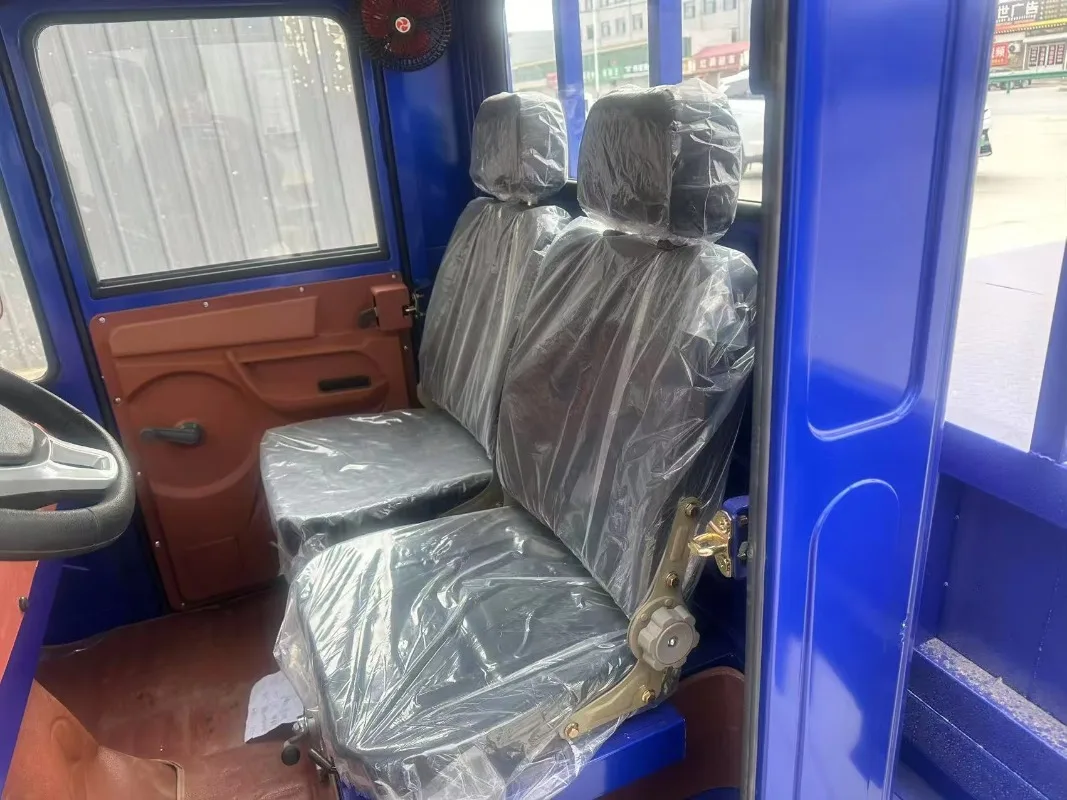 Rural Market Delivery Electric Tricycle Three Wheel Electric Cargo Carrier Stable Braking Farm Bulk Goods Haulage Long Range