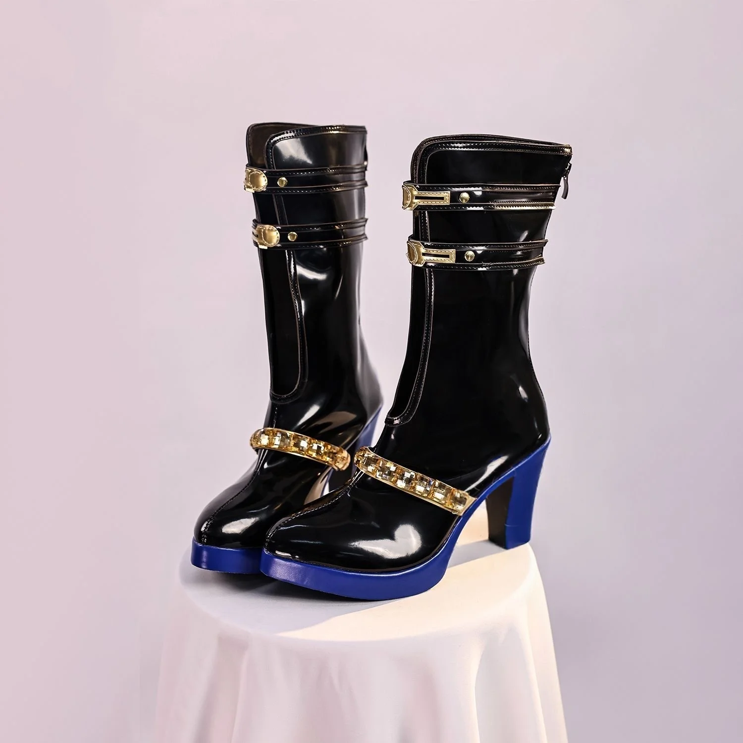 Wuthering Waves Galbrena talons hauts Cosplay jeu chaussure accessoires de déguisement accessoires Anime Halloween pour femme chaussures