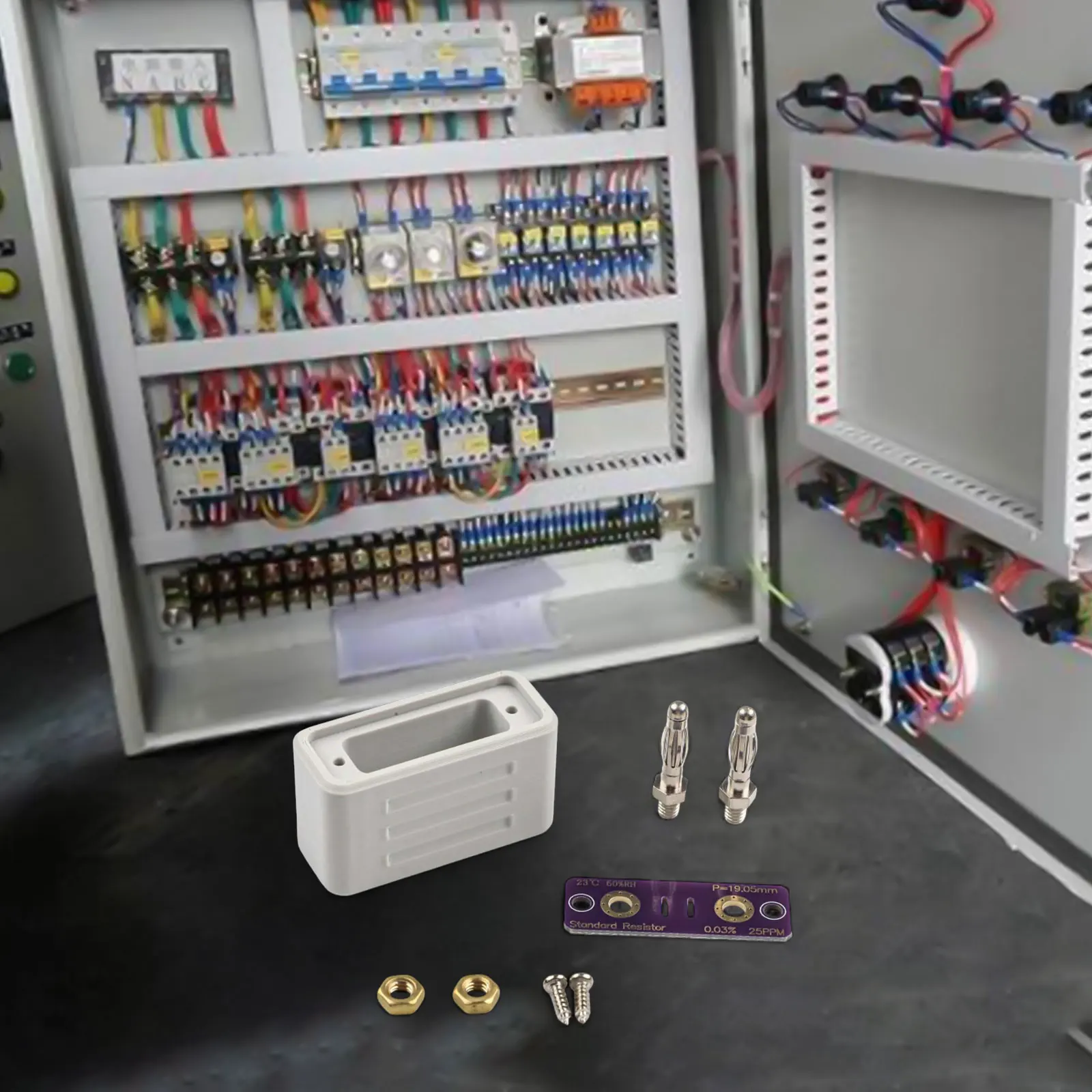

3D Printed Resistor Multimeter Calibration Resistor Calibration Testing Temperature Drift 0.1 4mm Lantern Banana Head