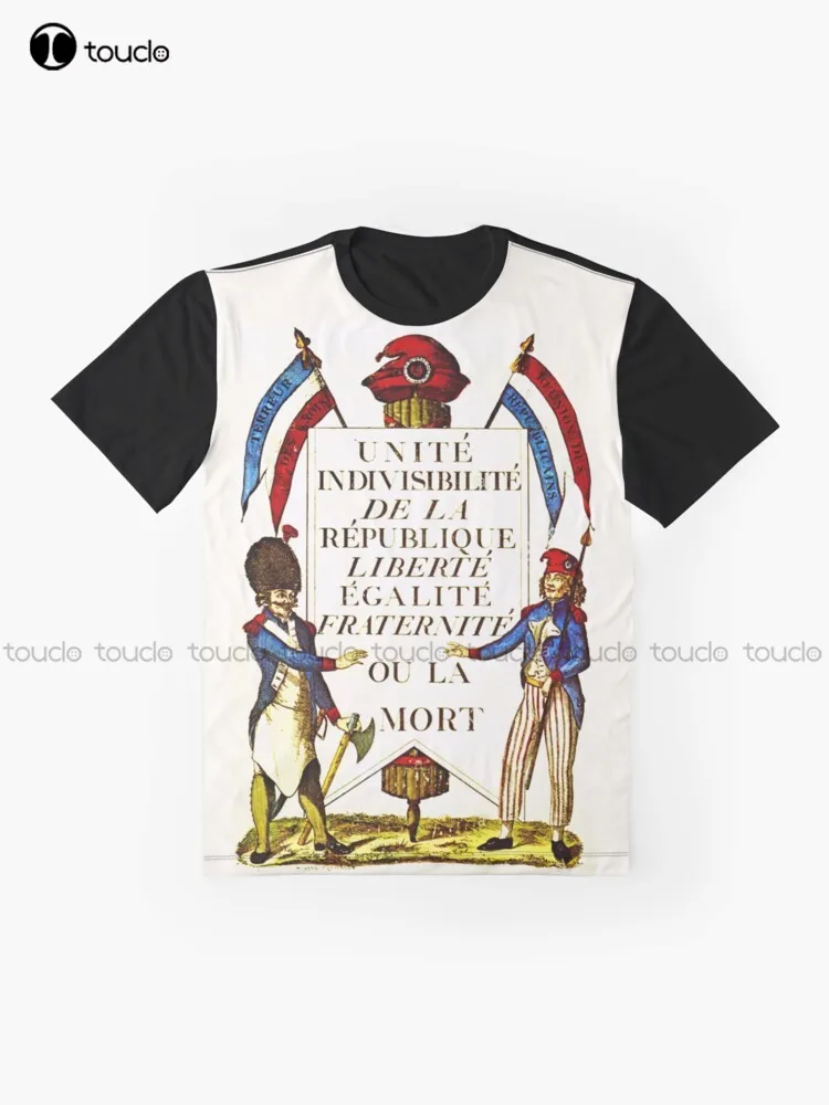 French Revolution Poster Graphic T-Shirt Digital Printing Tee Shirts Streetwear Xxs-5Xl New Popular Unisex Christmas Gift