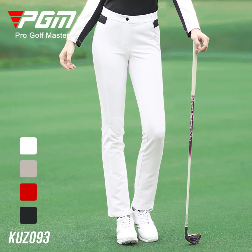 

PGM Golf Women's Sport Pants Comfortable Elasticity Lady's Trousers Sports and Leisure Slim Thin Golf Wear Wholesale KUZ093