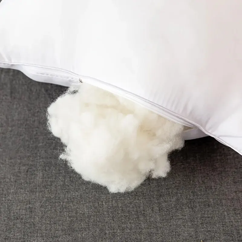 1 قطعة وسادة الظهر الأبيض ترتد بلون لينة مريحة غرفة نوم السرير النوم 5 نجوم فندق المنزل وسادة واحدة الكبار