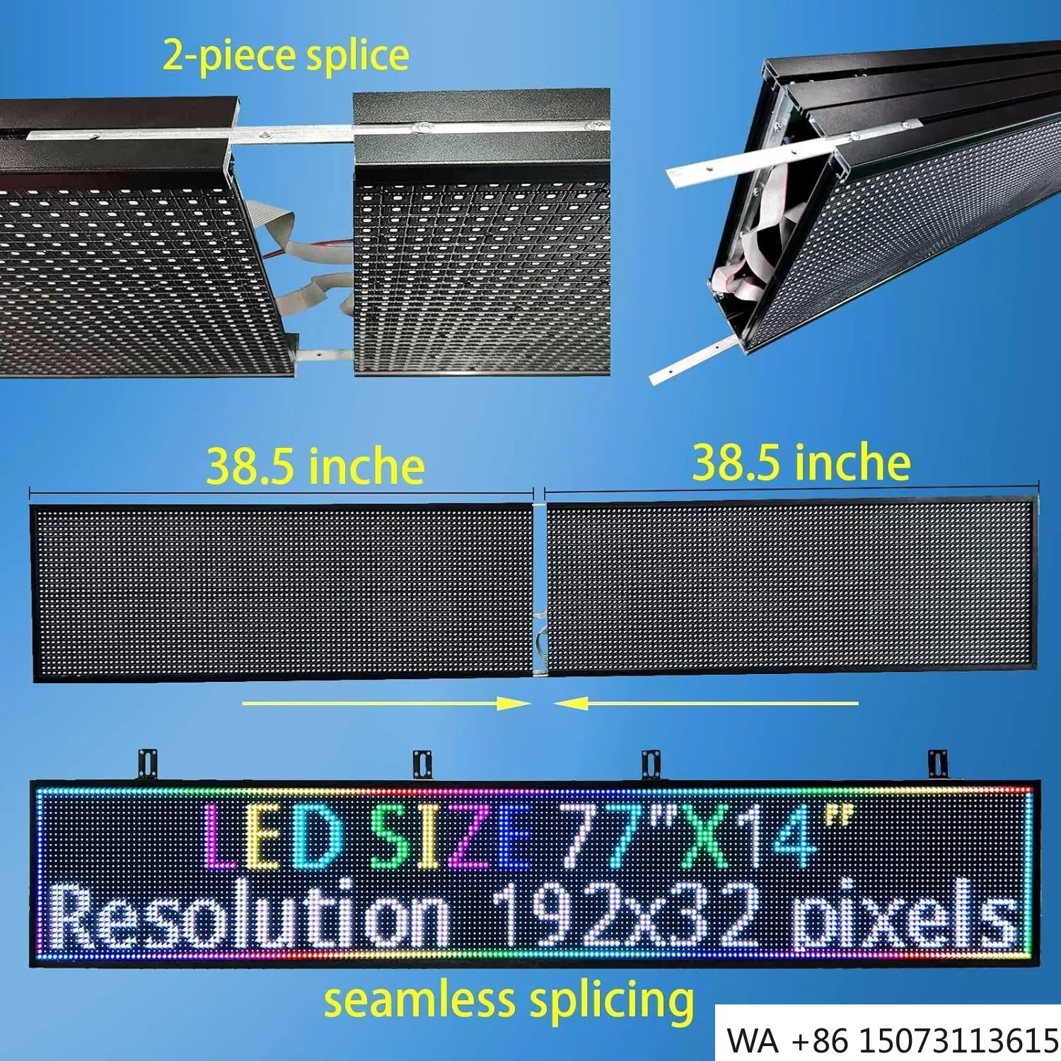 Full-Color LED-reclamebord - P3/P6/P10 Outdoor Digital Signage Factory Direct