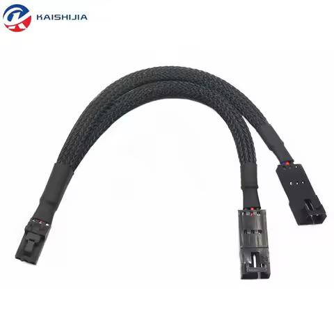 15cm Corsair 5V 3Pin RGB ARGB Fan Hub 1 to 2 Splitter Adapter Cable for Lighting Node Pro Commander Pro