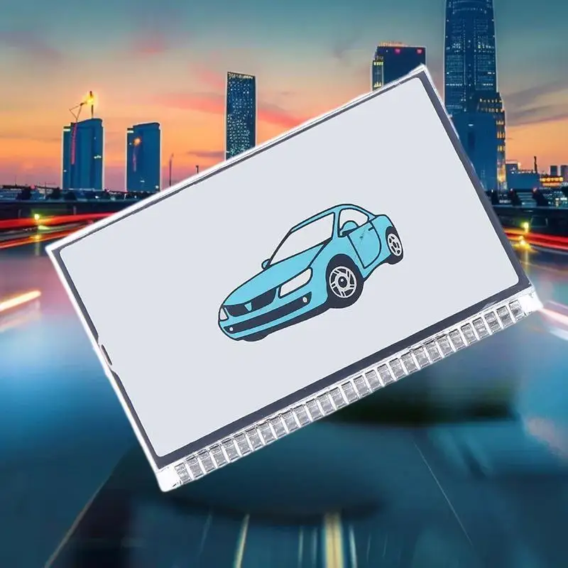 

Superior LCD Display with Metal Stand for ZX940 Double Way Car Alarm System Remote Key