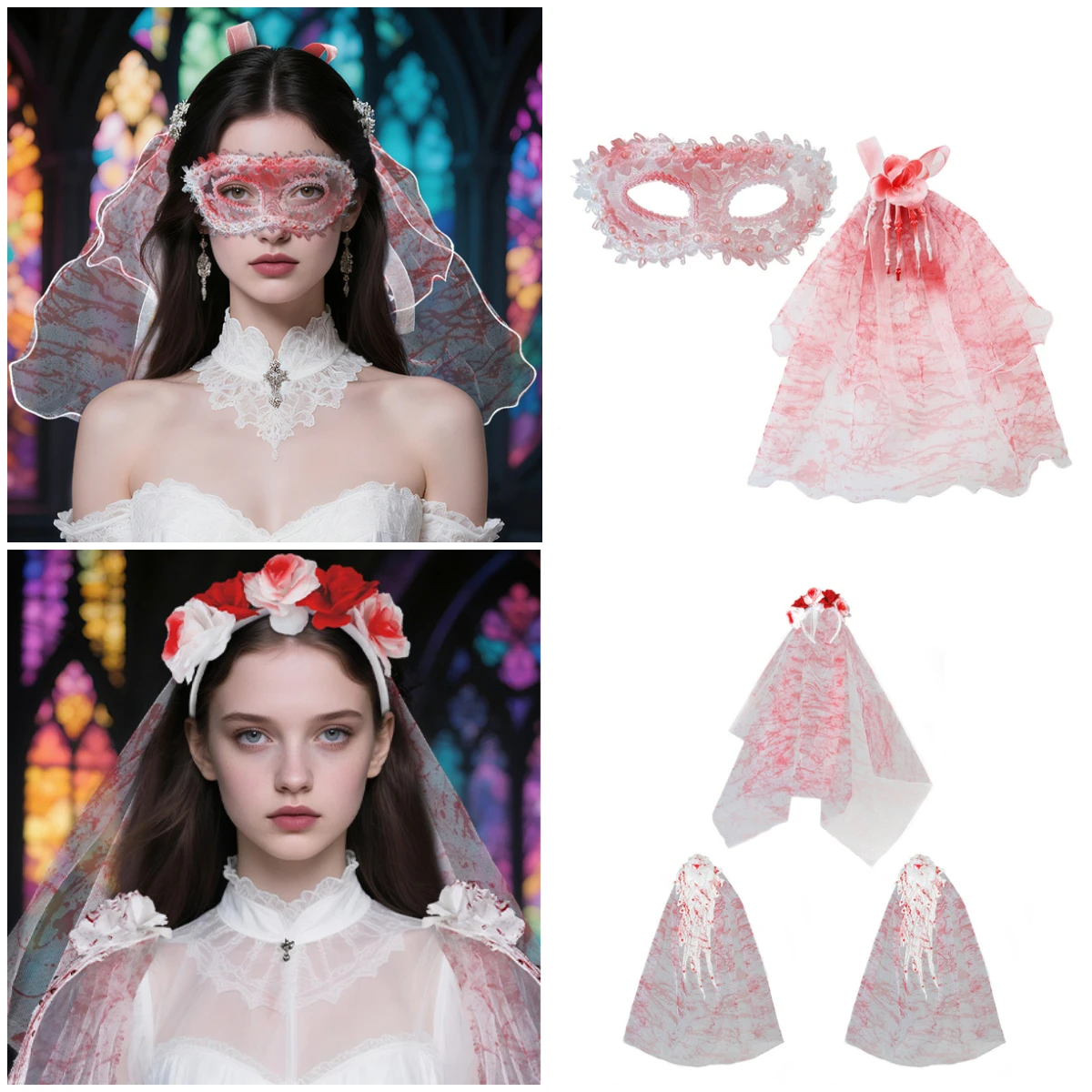 Masque de fête Sexy pour femmes, masque à fleurs, Costume de mascarade, Vintage pour Halloween, mascarade du réveillon du nouvel an