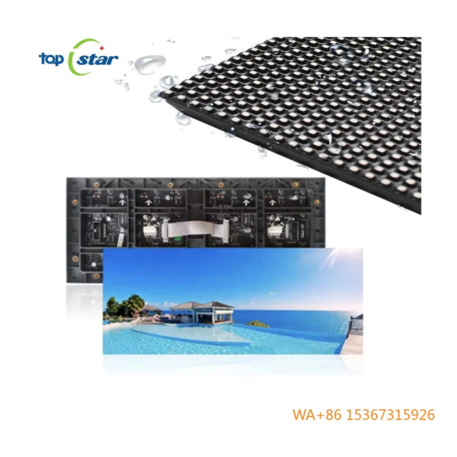 P3.076/P4/P5/P6.67 Outdoor Waterproof RGB LED Module 320*160mm for Elevator