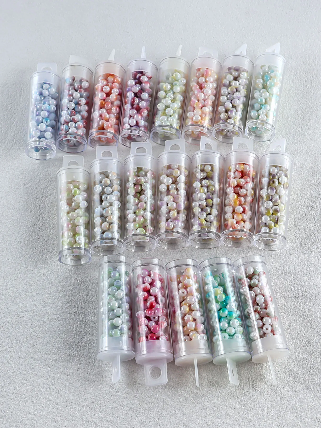 10g domestic high-quality two-color glass beads, jewelry accessories, suitable for bracelets, earrings, all kinds of DIY handicr