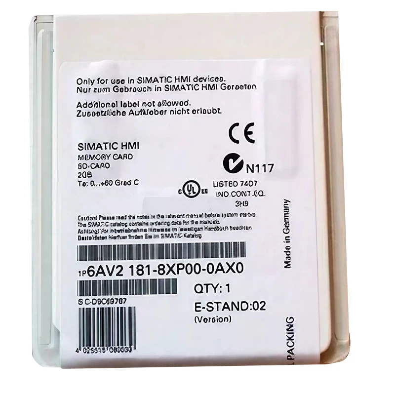 

Совершенно новый оригинальный контроллер ПЛК 6AV2 181-8XP00-0AX0 6AV2181-8XP00-0AX0, плата хранения 2 ГБ на складе, ускоренная доставка