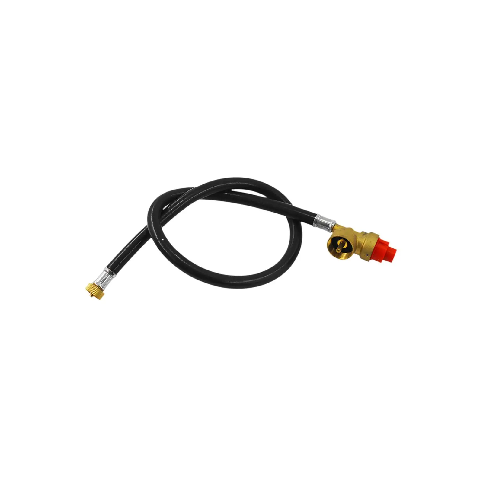 

Camping Regulator with Hose 26in Sturdy Lightweight Portable Convert to 1lb Bottle Replacement for Hiking Outdoor