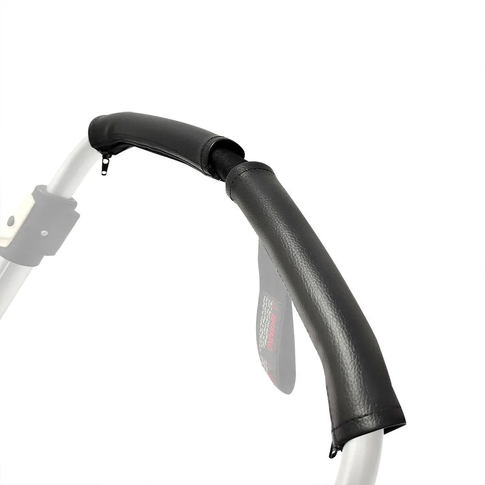 

Аксессуары для колясок на молнии, чехол на подлокотник, защитные чехлы на ручки коляски, чехлы для детской коляски из искусственной кожи