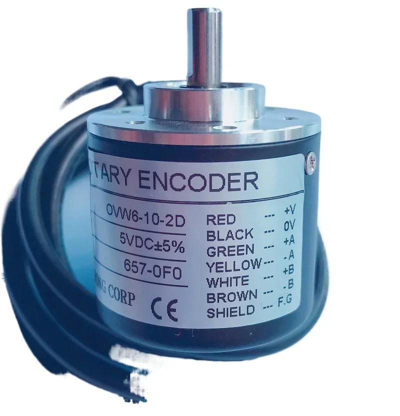 5V TTL Differential Output Incremental Rotary Encoder OVW2 Series 1000 Pulse 1024 Line