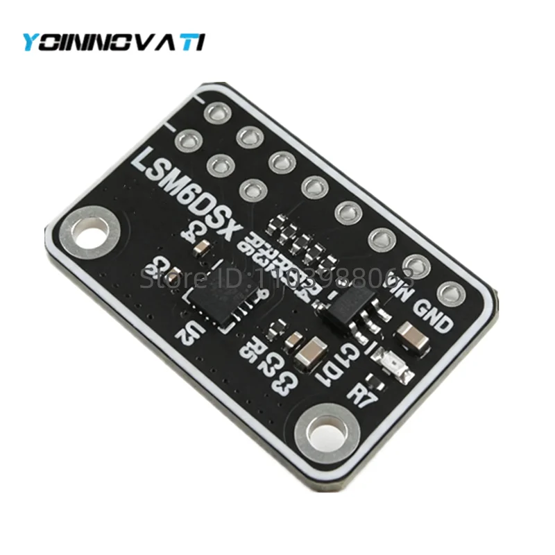 1PCS LSM6DSR LSM6DSV16X 3D Angle Sensor  Six-Axis Gyroscope Module for Motion Sensing And Gaming
