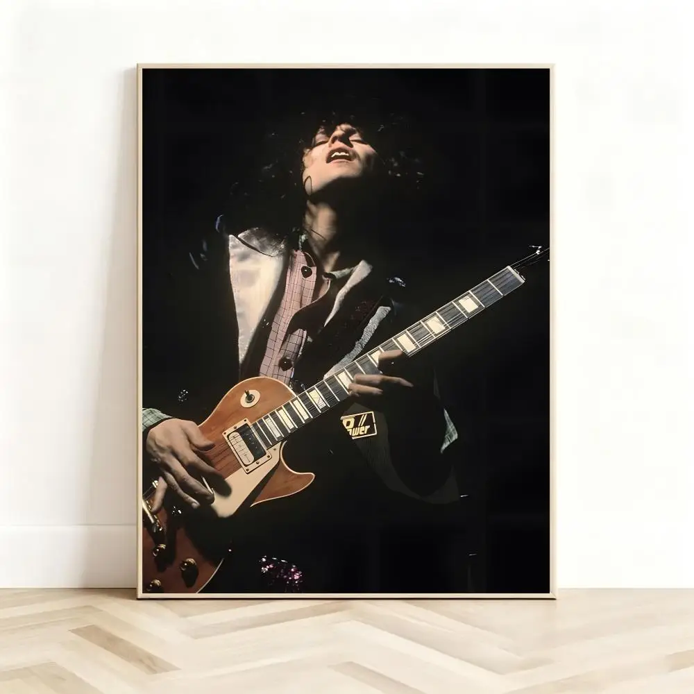 Legendary Rock Band T-T Rex Poster Classic Self-Adhesive PP Wall Sticker for Living Room Bar Decor Gift