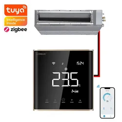 For Mitsubishi Electric Fujitsu(Ogeneral)  Tuya Wifi VRF Air Conditioner Smart Thermostat For Google Home Alexa DuerOS