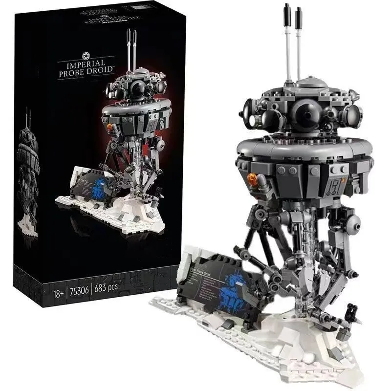 Imperial Probeing Droided Model Building Blocks Bricks Detection Robot Building Blocks Toys For Kids Boy Developmental Toys Gift