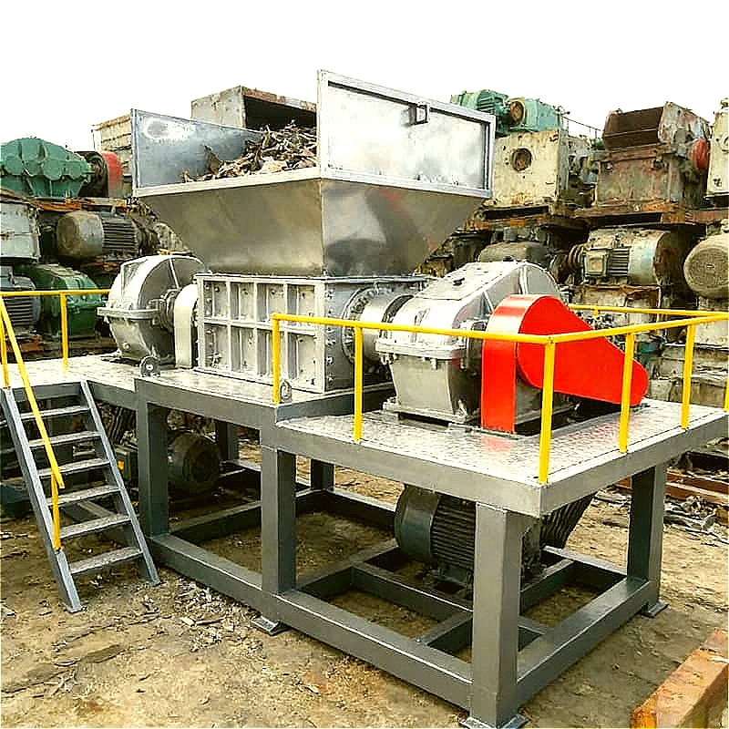 Shredder Industrial Shredder Twin-Shaft Refuse Derived Fuel Preparation Industrial Commercial Waste Processing Customized