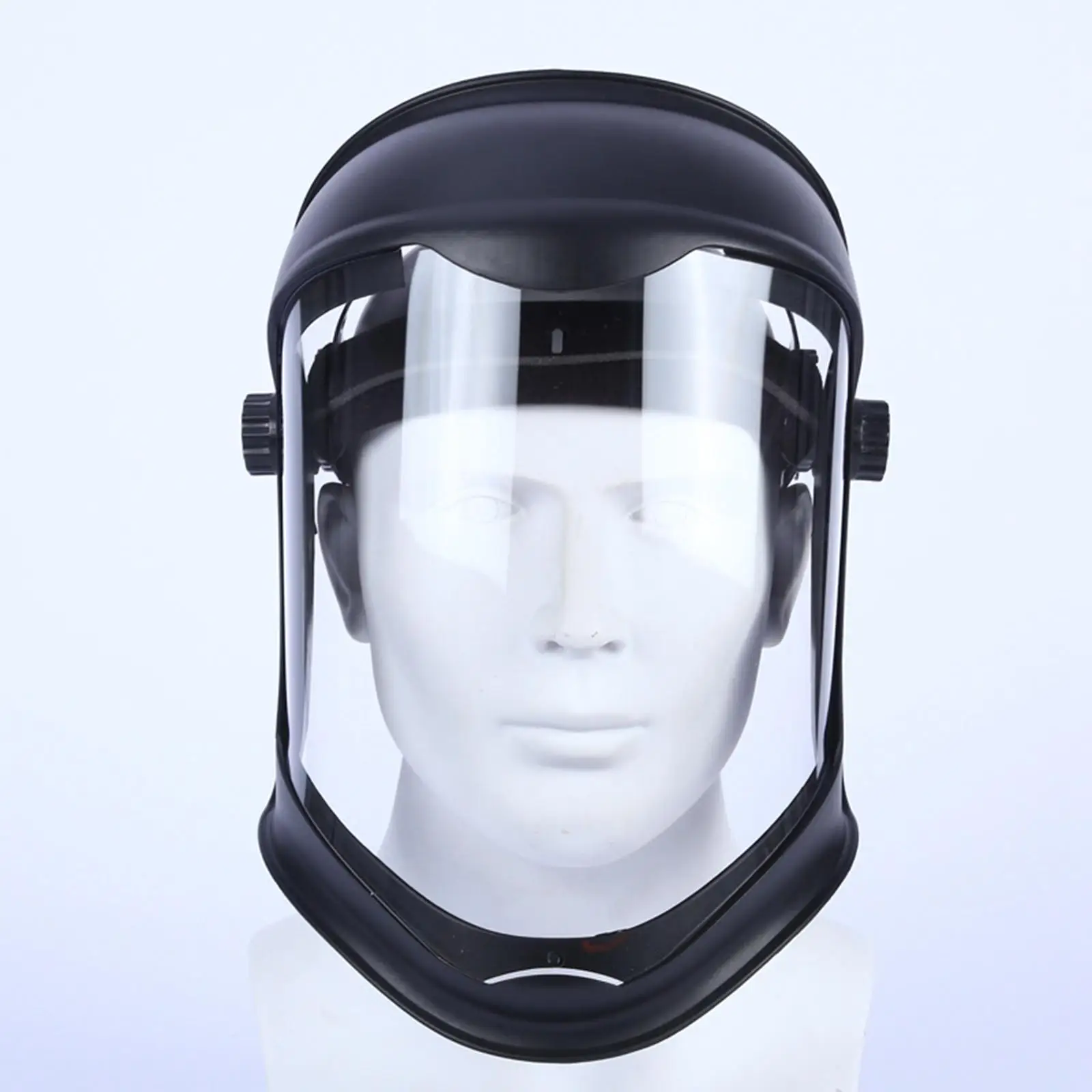 Full Face Shield Anti Fog Face Cover Reusable Full Protection Splash Guard Transparent Visor for Indoors Outdoor Multipurpose