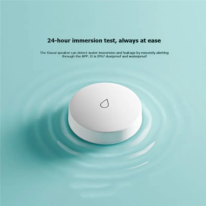 BAAE Security Alarm Sensor Mesh Flood Water Immersion Leakage Leak Detector Detection Linkage Overflow Alert Smart Home For