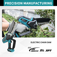 Makita 18V Cordless Chainsaw for Woodworking with Small Handheld Electric 6-inch Logging Sawzall Mini Portable Chainsaw