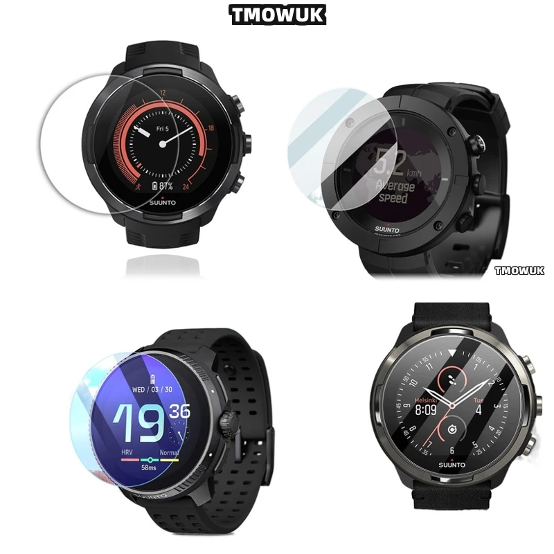 

For Suunto 5 7 9 Peak Pro Race S 45mm 49mm OCEAN Traverse Alpha - HD Tempered Glass Screen Protector - Anti - Scratch 9H For Wat
