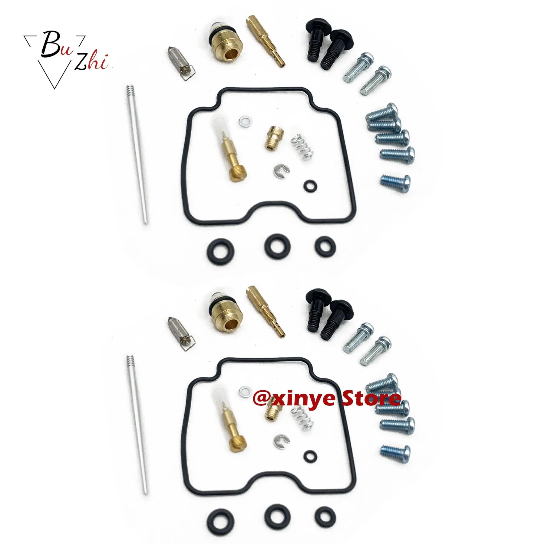 Motorcycle engine carburetor repair kit floating needle seat gasket parts for Yamaha Road Star XV1600A XV1600 XV 1600 1999-2003