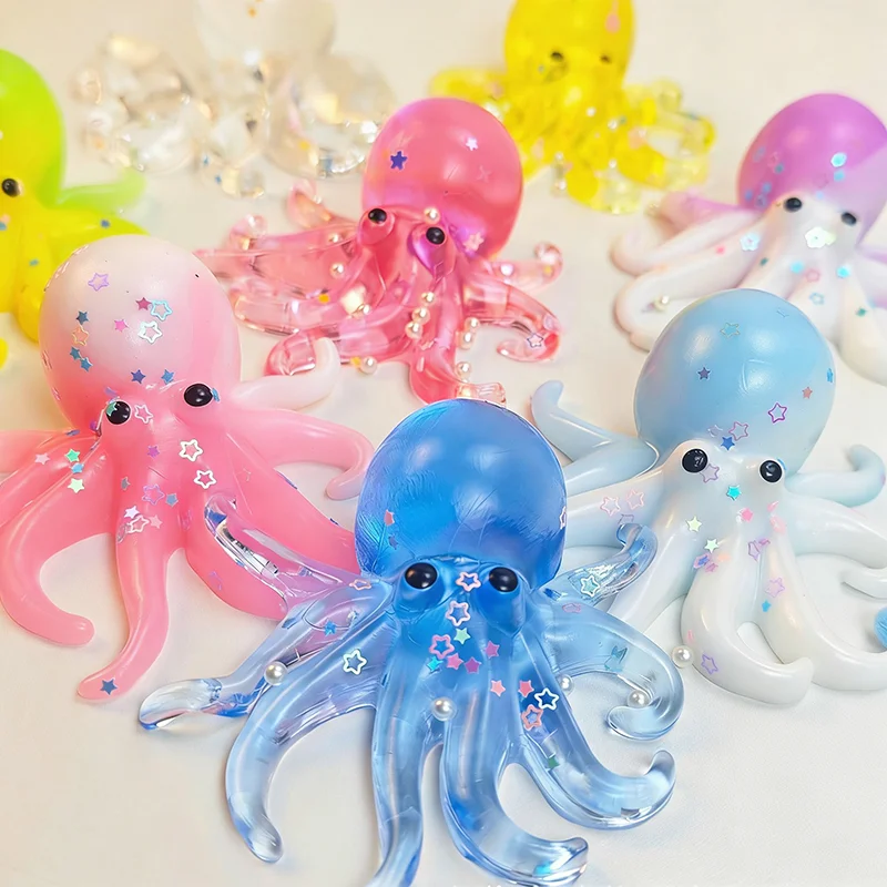 Squishy Ocean Octopus Squeeze Fidget Simulation Stress Relief Slow Rebound Can Be Stretched Sensory Decompression Gift
